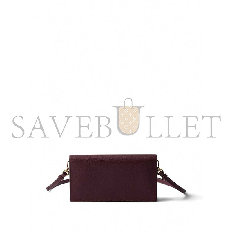 PRADA LEATHER FLAP WALLET 1NF059 (18*9.5*3cm)